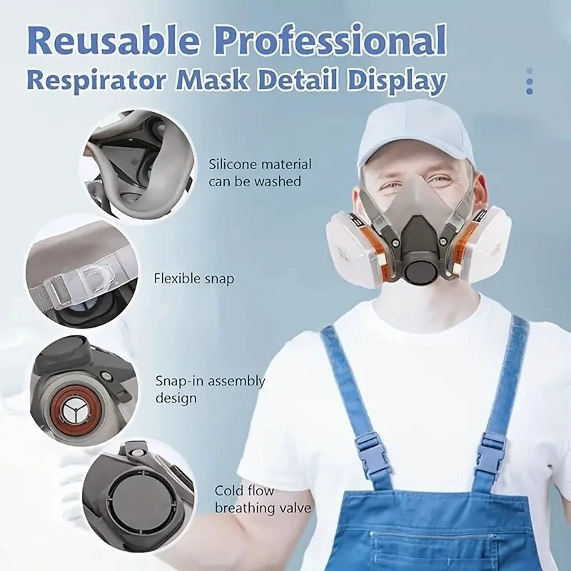 Paint Respirator Gas Mask