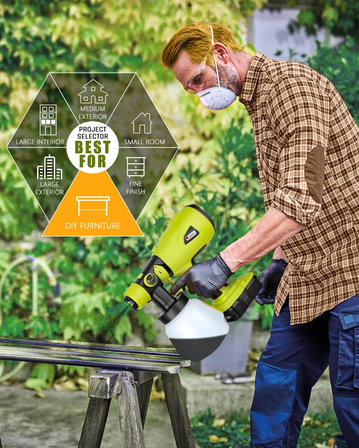 AJP Max™ Cordless Paint Sprayer